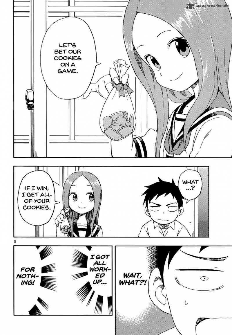 Karakai Jouzu No Takagi San Chapter 88 Page 8