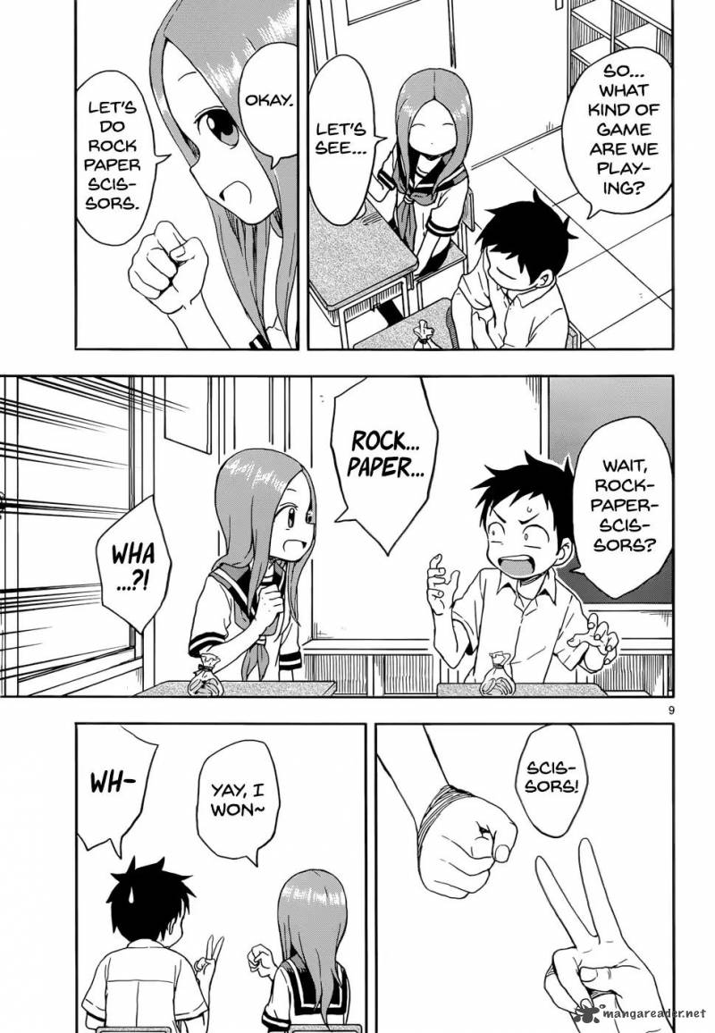 Karakai Jouzu No Takagi San Chapter 88 Page 9