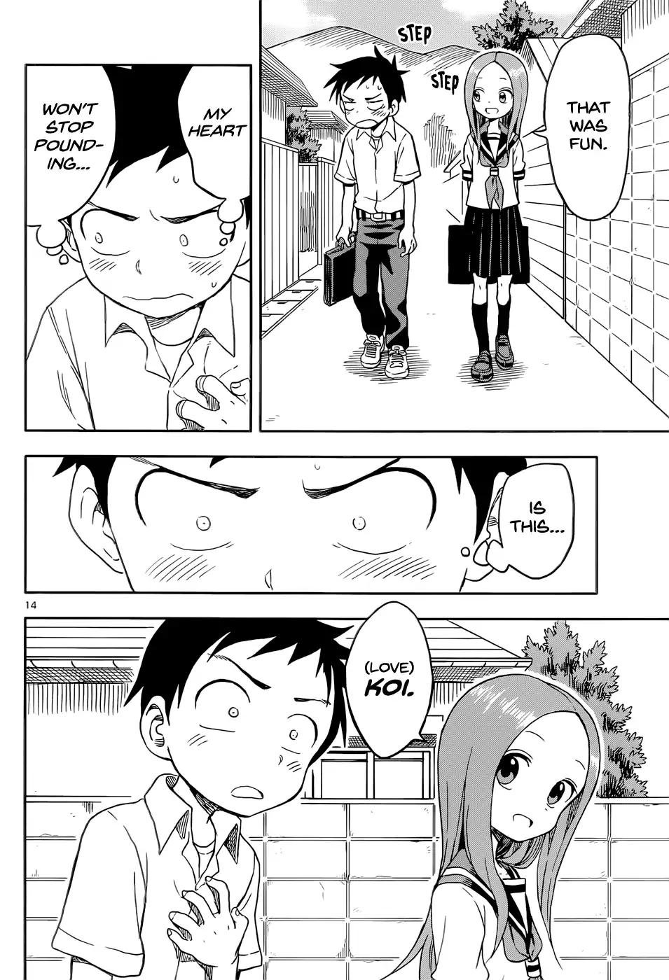 Karakai Jouzu No Takagi San Chapter 89 Page 14