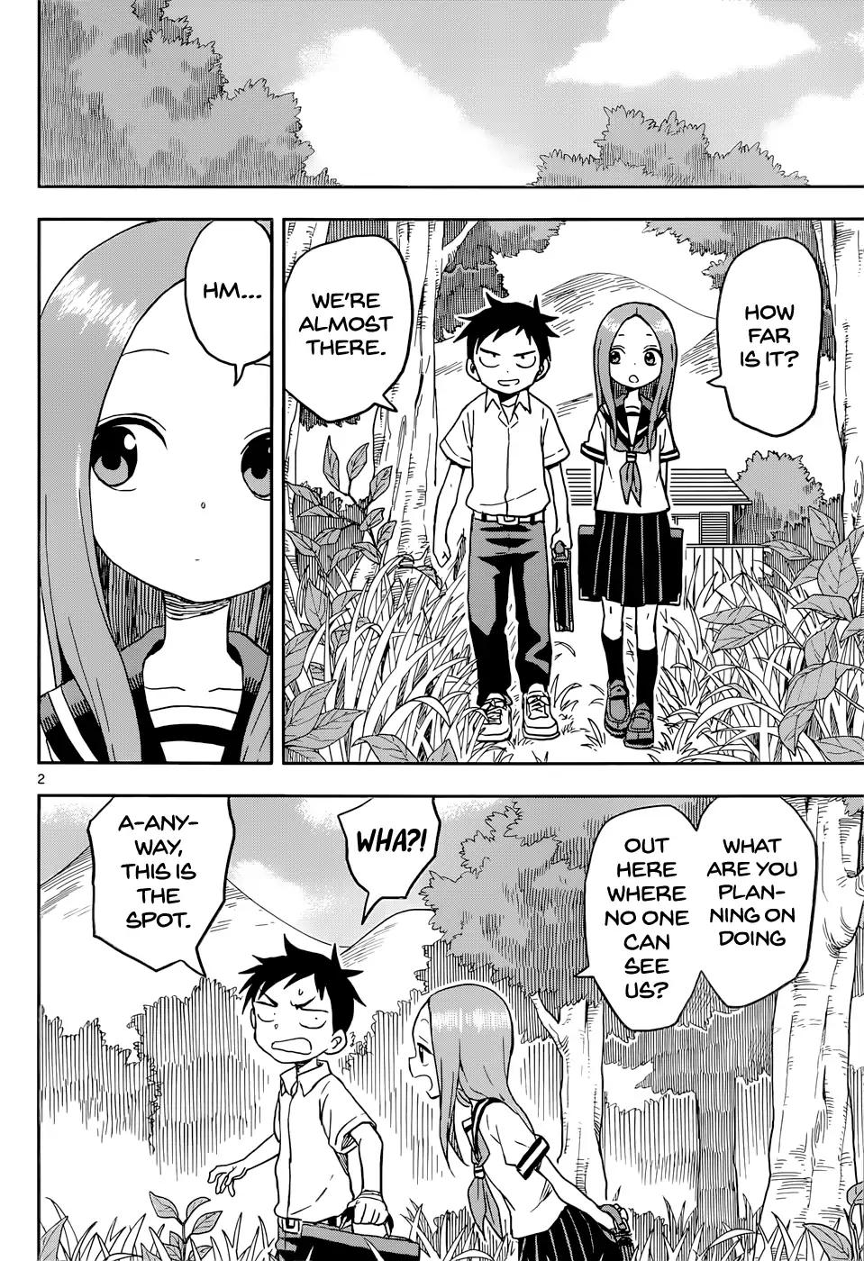 Karakai Jouzu No Takagi San Chapter 89 Page 2