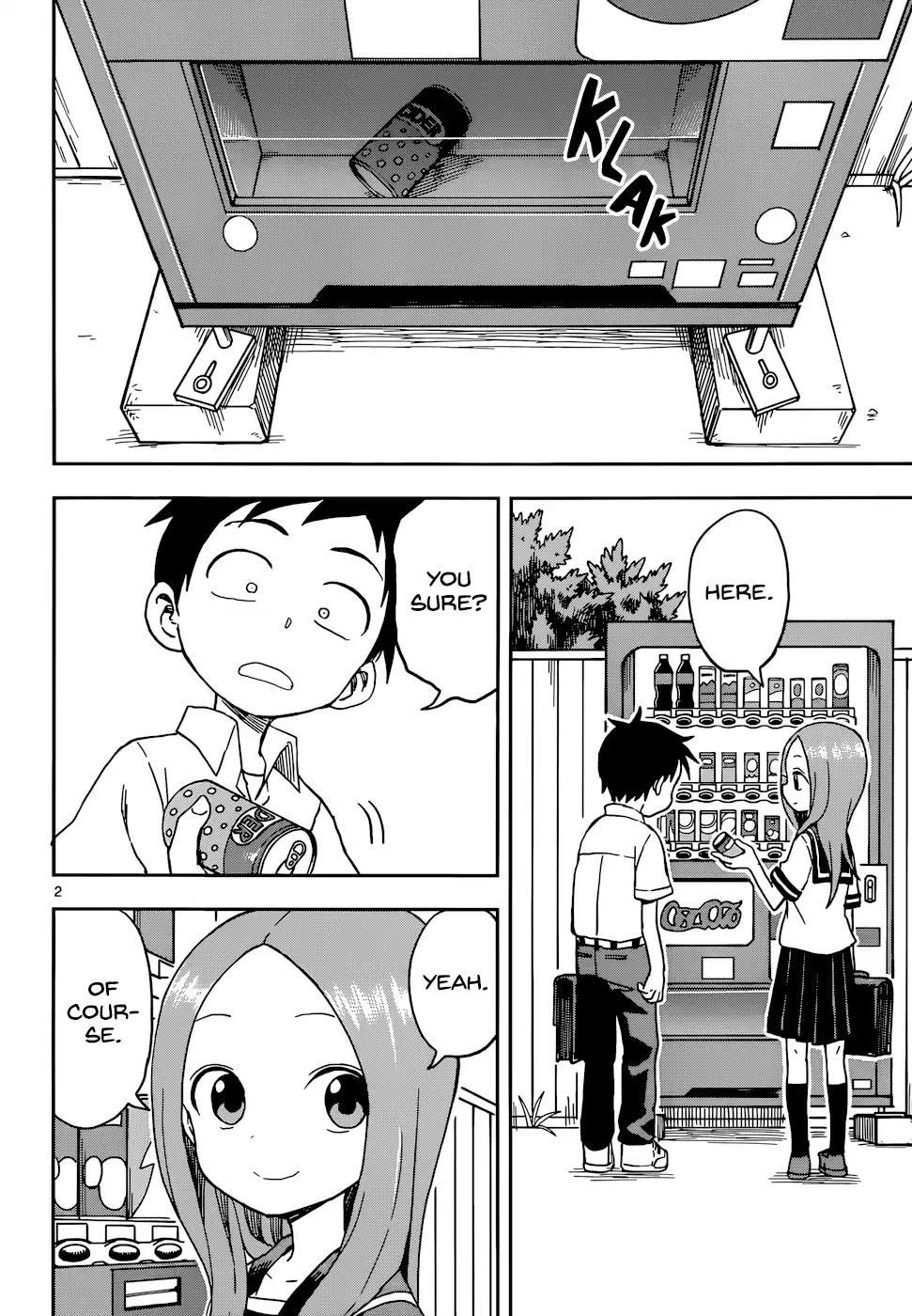 Karakai Jouzu No Takagi San Chapter 90 Page 2