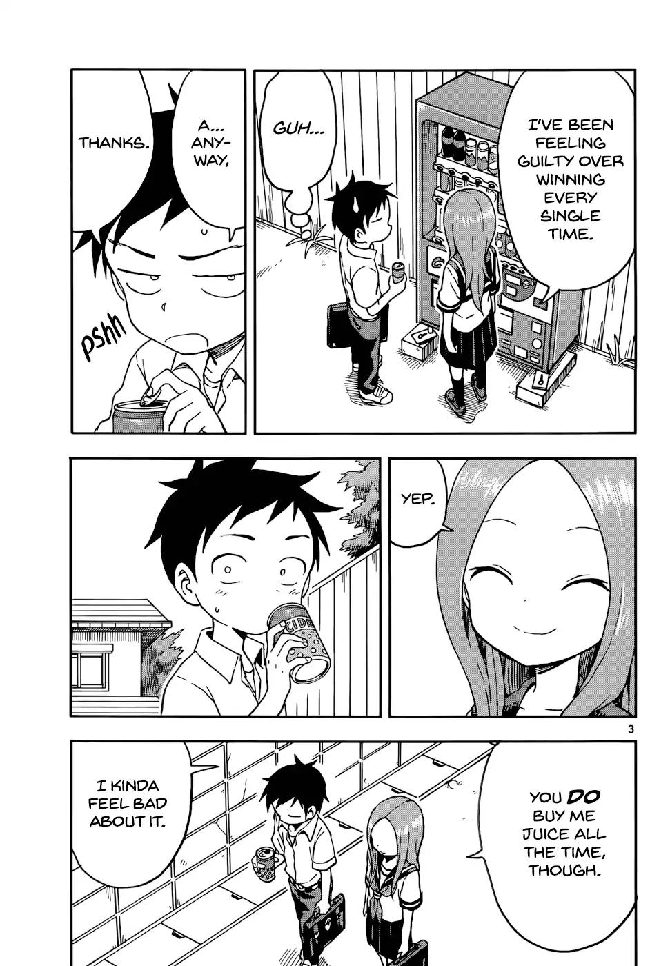 Karakai Jouzu No Takagi San Chapter 90 Page 3