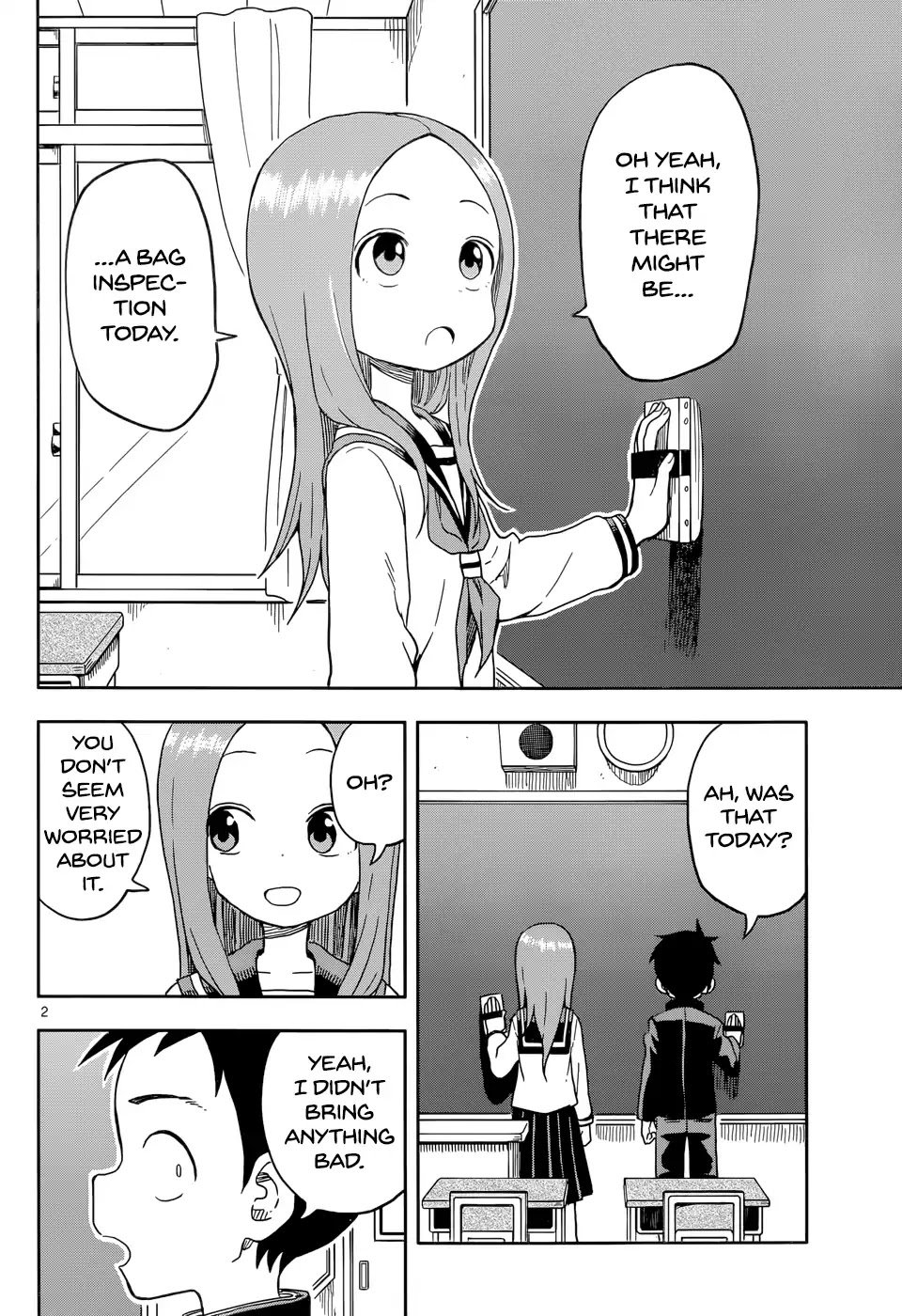 Karakai Jouzu No Takagi San Chapter 91 Page 2