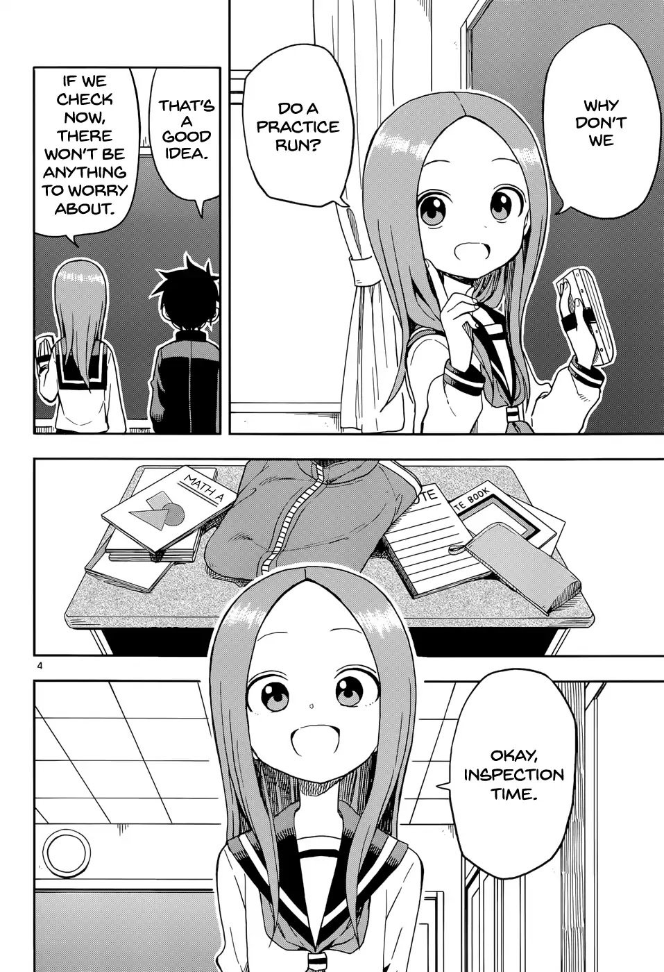 Karakai Jouzu No Takagi San Chapter 91 Page 4