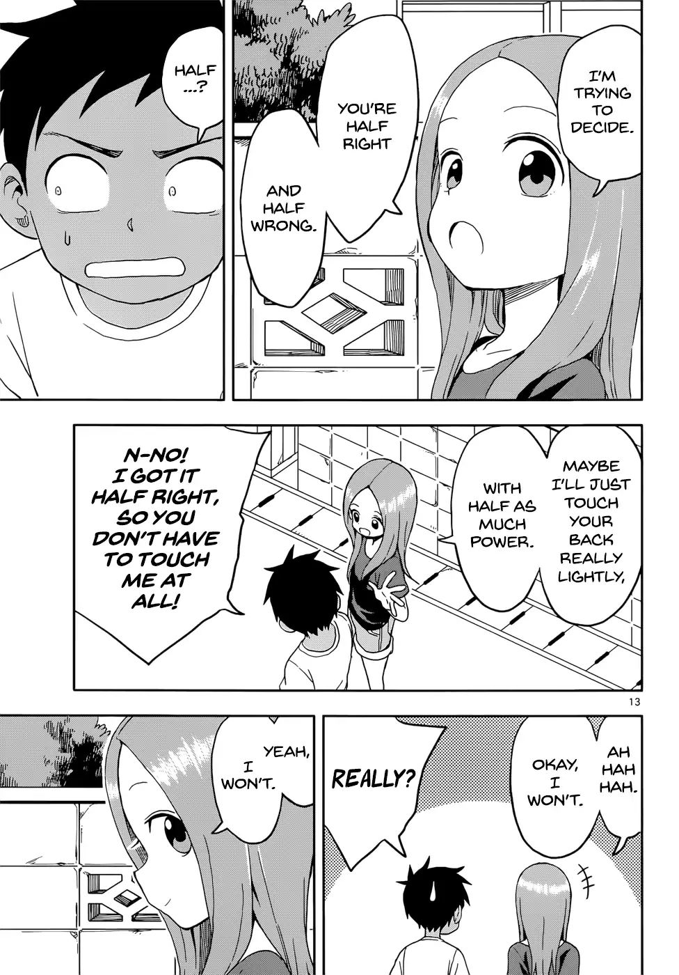 Karakai Jouzu No Takagi San Chapter 92 Page 13