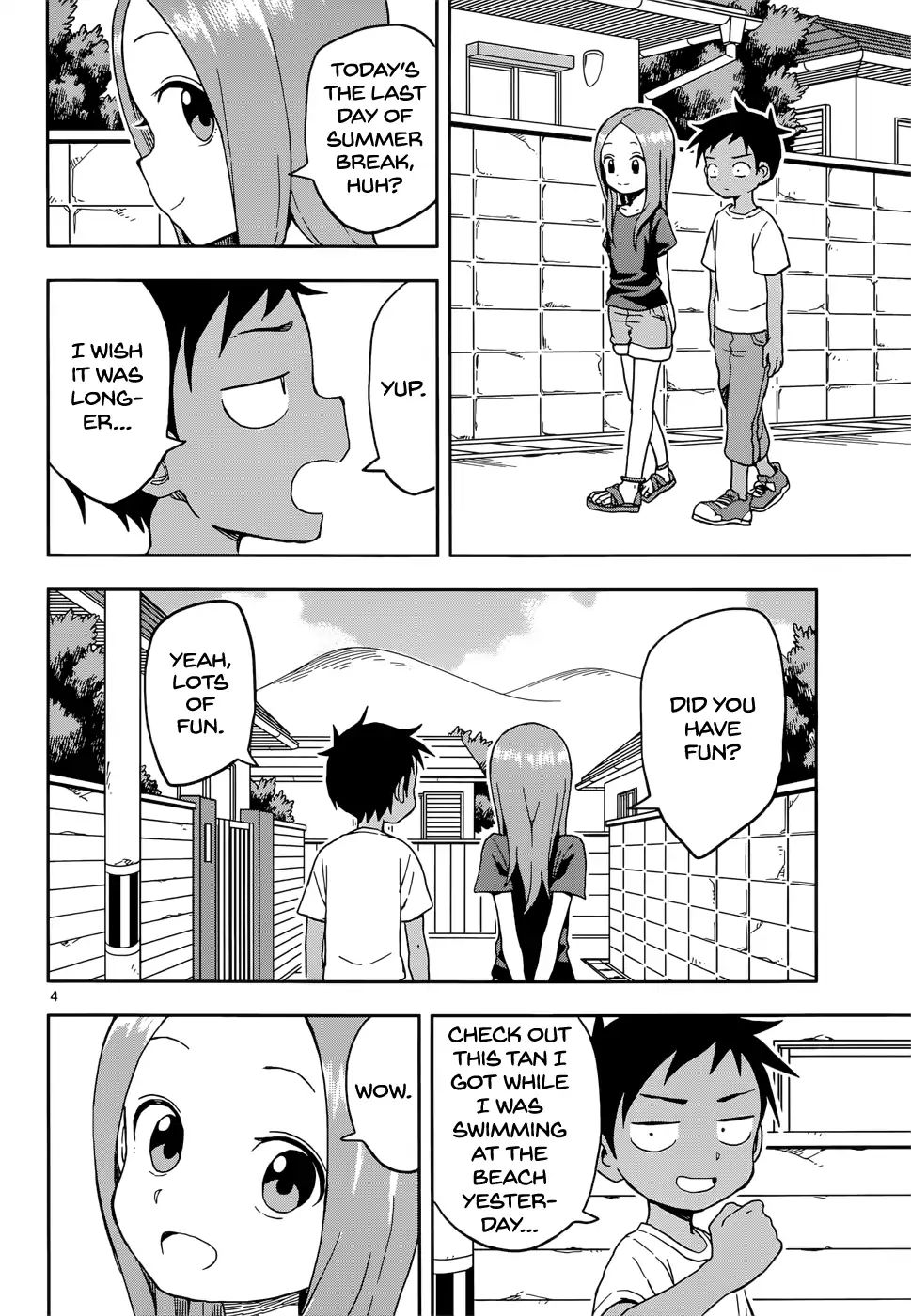 Karakai Jouzu No Takagi San Chapter 92 Page 4