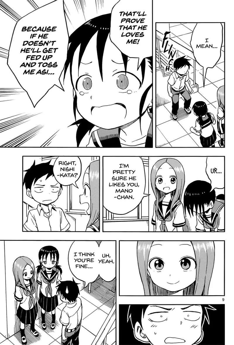 Karakai Jouzu No Takagi San Chapter 93 Page 10