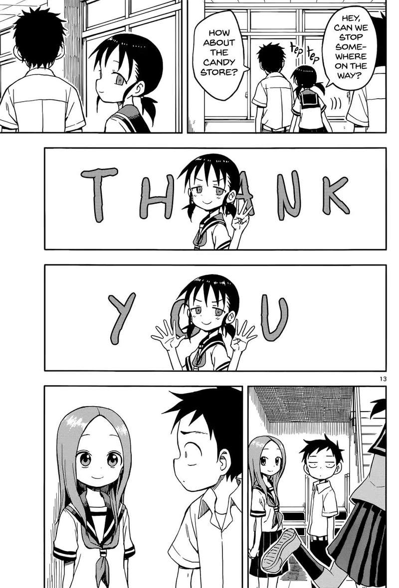 Karakai Jouzu No Takagi San Chapter 93 Page 14