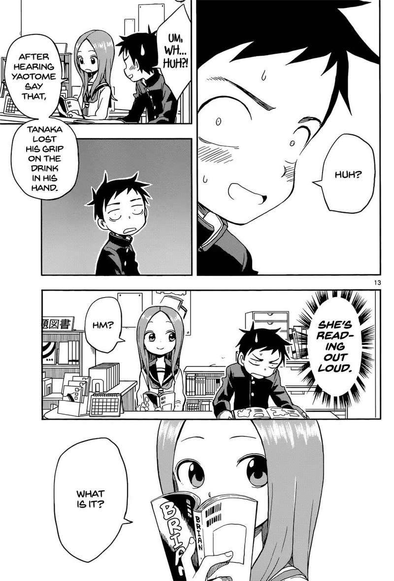 Karakai Jouzu No Takagi San Chapter 94 Page 13