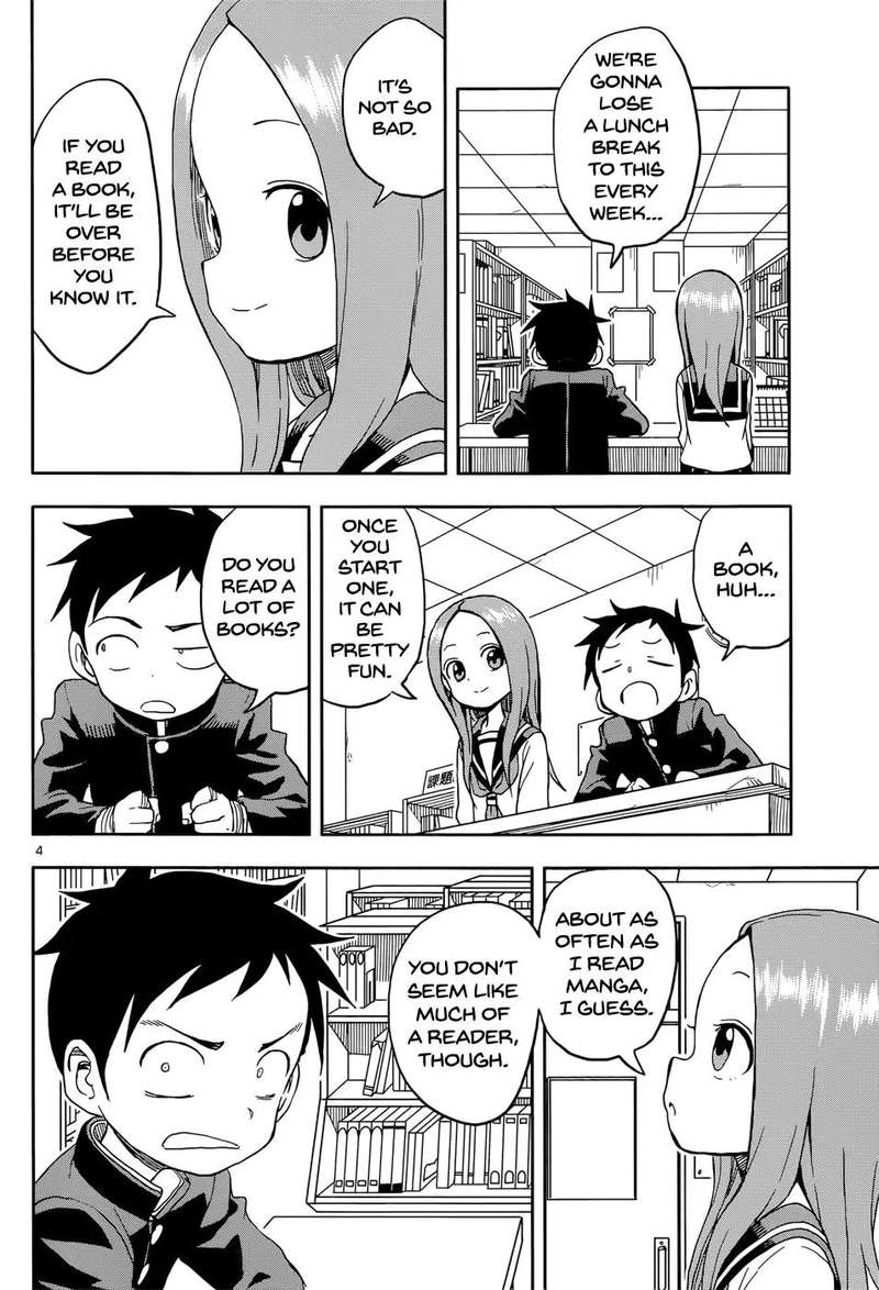 Karakai Jouzu No Takagi San Chapter 94 Page 4