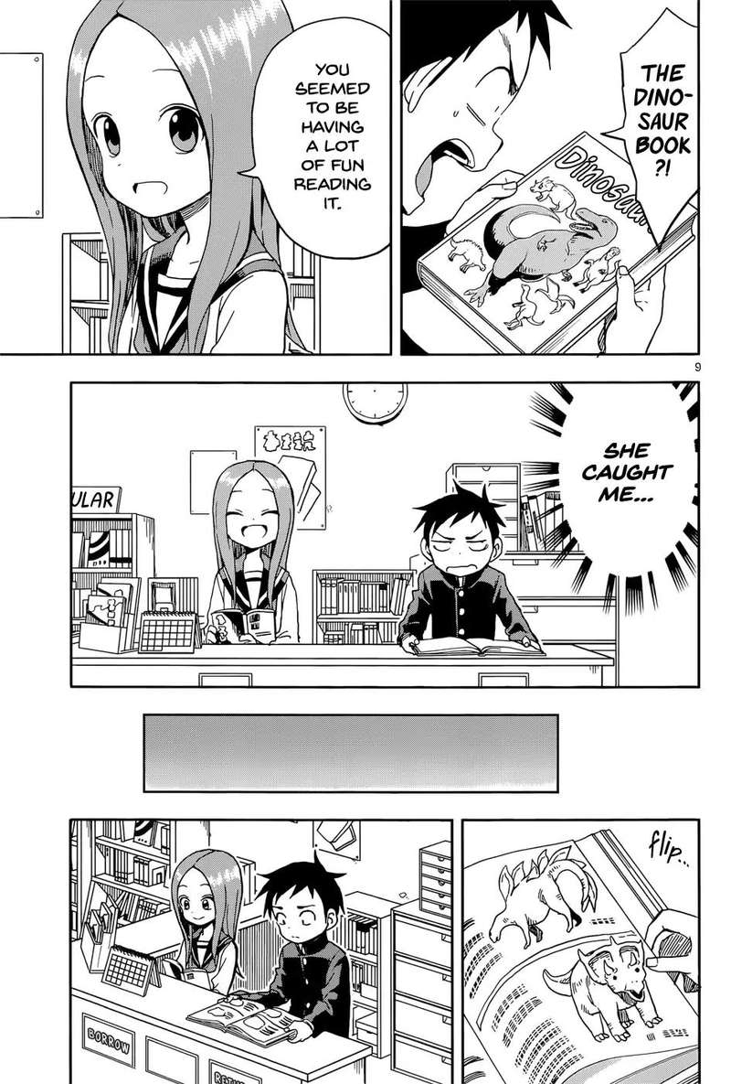 Karakai Jouzu No Takagi San Chapter 94 Page 9