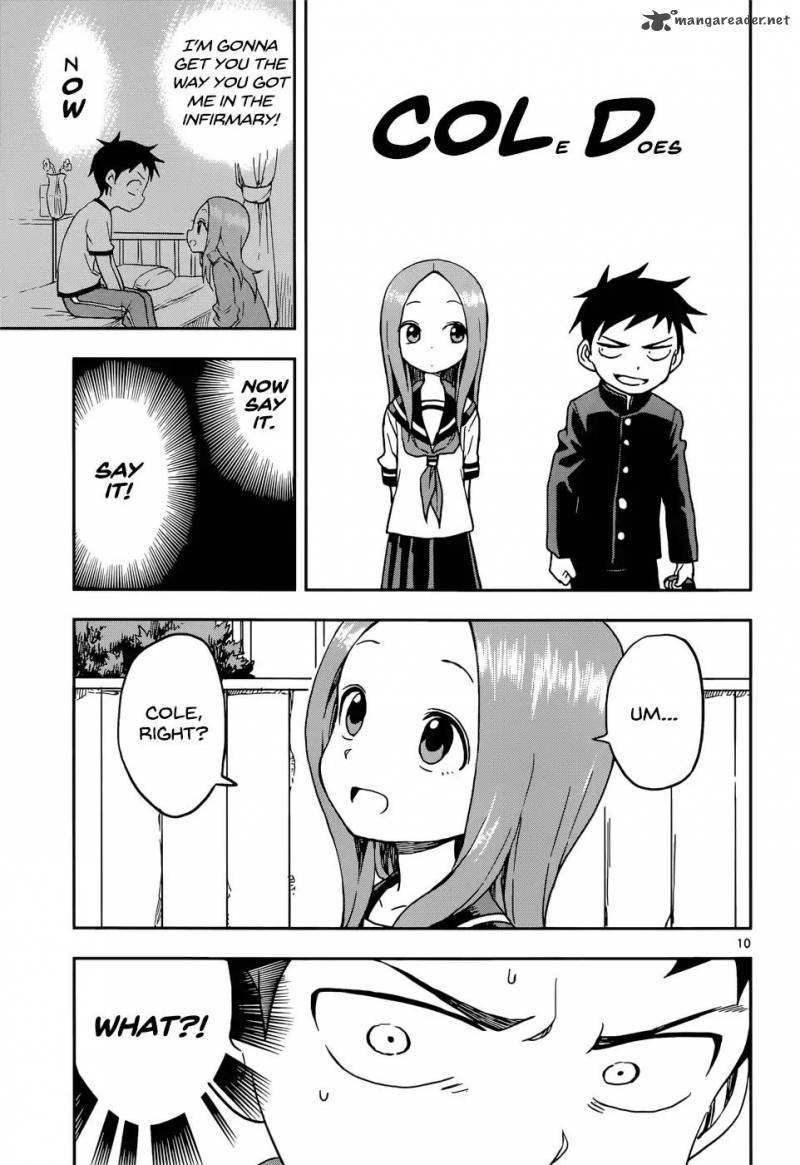 Karakai Jouzu No Takagi San Chapter 95 Page 10