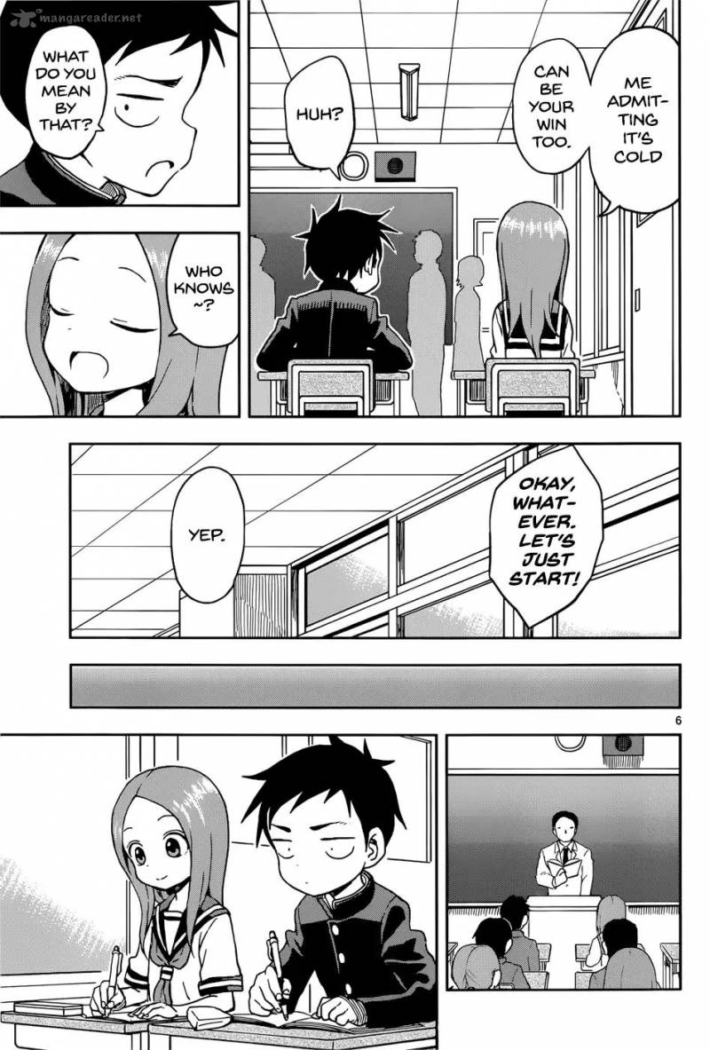 Karakai Jouzu No Takagi San Chapter 95 Page 6