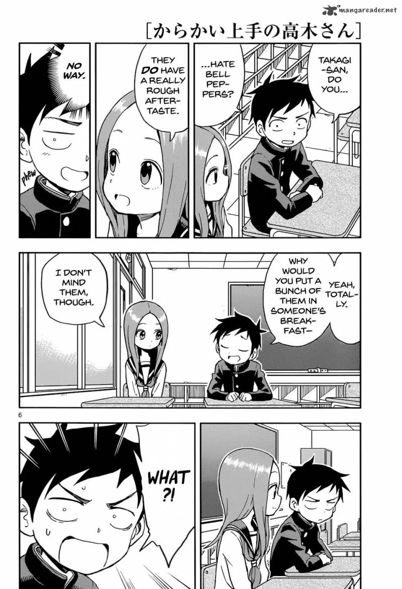 Karakai Jouzu No Takagi San Chapter 96 Page 6