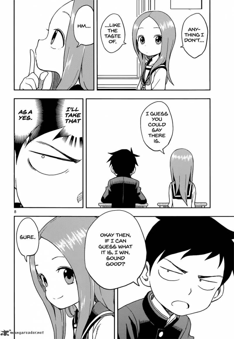 Karakai Jouzu No Takagi San Chapter 96 Page 8