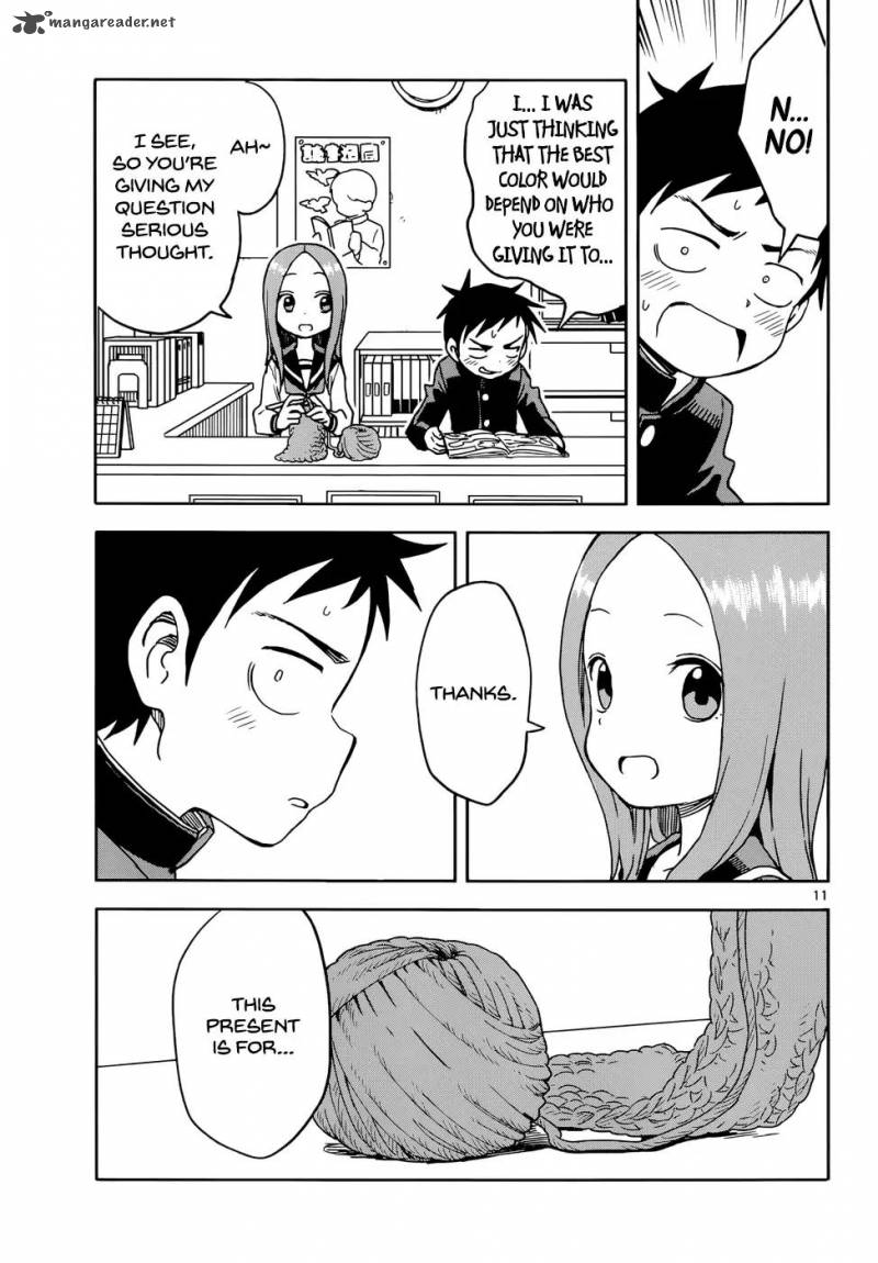 Karakai Jouzu No Takagi San Chapter 97 Page 11