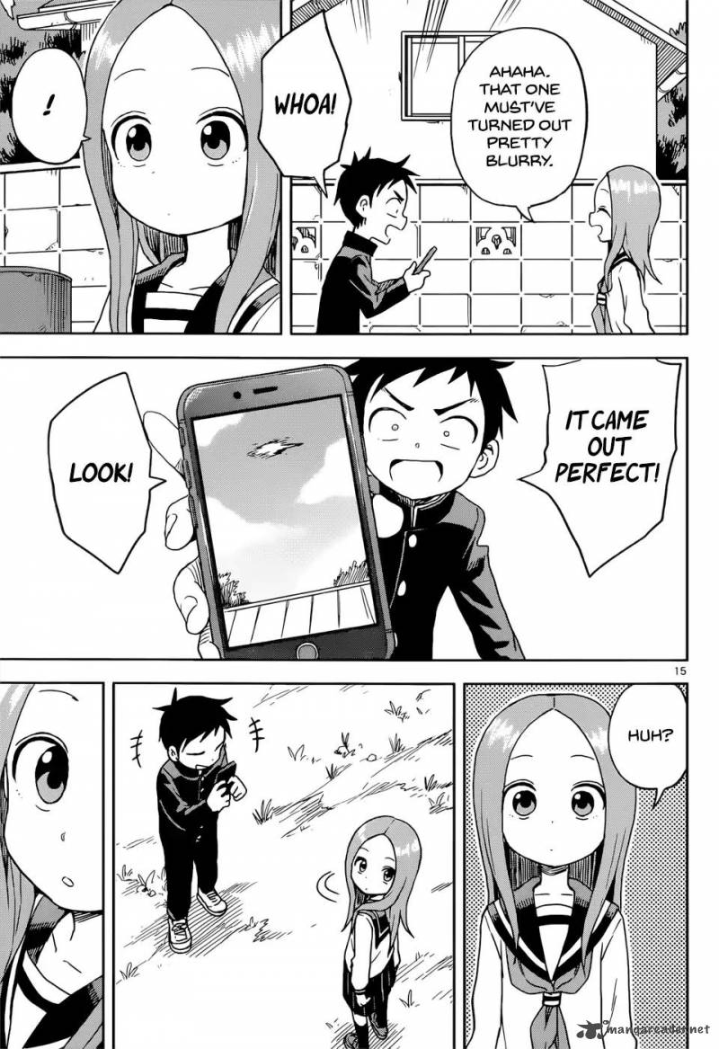 Karakai Jouzu No Takagi San Chapter 98 Page 15