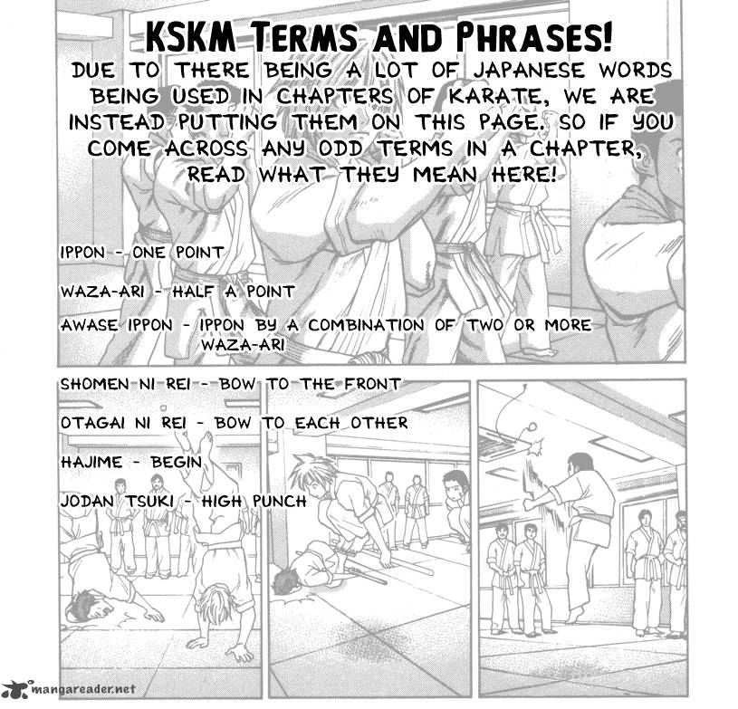 Karate Shoukoushi Kohinata Minoru Chapter 113 Page 1