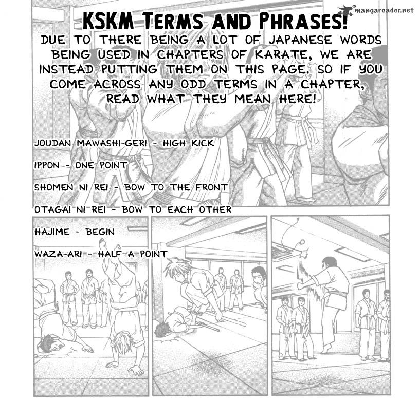 Karate Shoukoushi Kohinata Minoru Chapter 115 Page 1