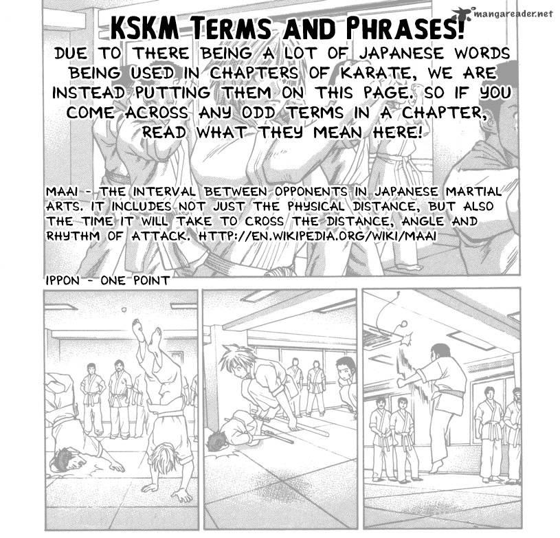 Karate Shoukoushi Kohinata Minoru Chapter 122 Page 1