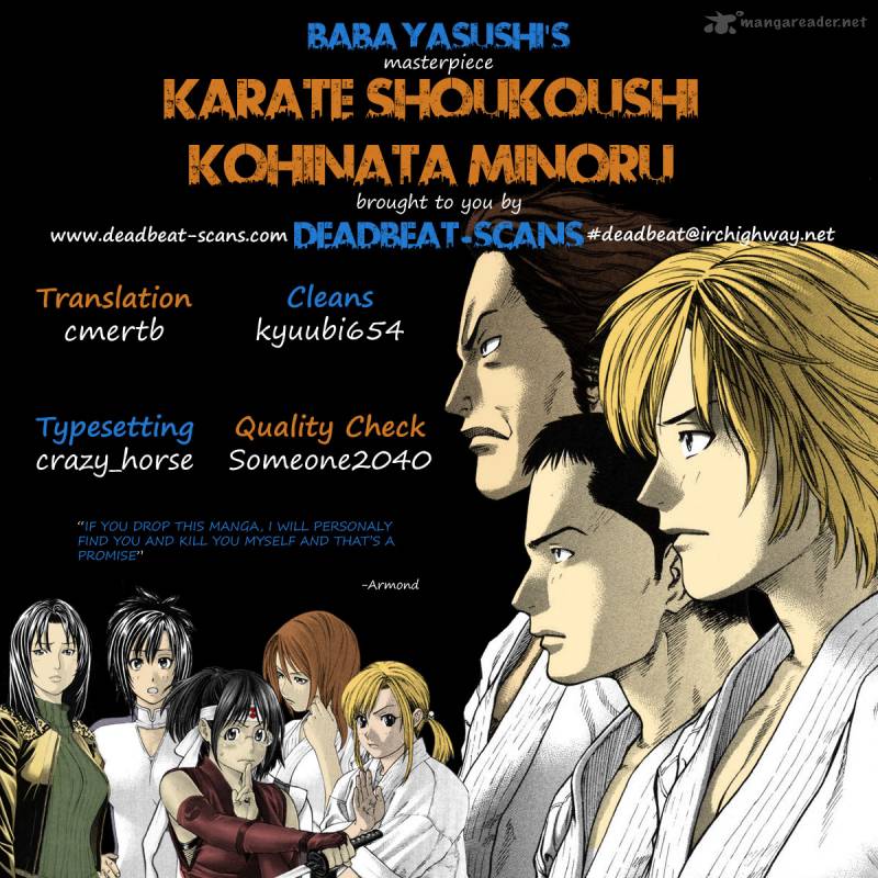 Karate Shoukoushi Kohinata Minoru Chapter 218 Page 21