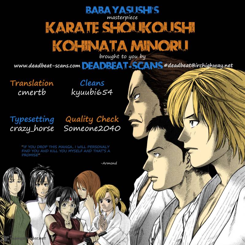 Karate Shoukoushi Kohinata Minoru Chapter 222 Page 20
