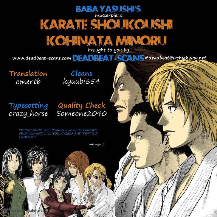Karate Shoukoushi Kohinata Minoru Chapter 228 Page 20