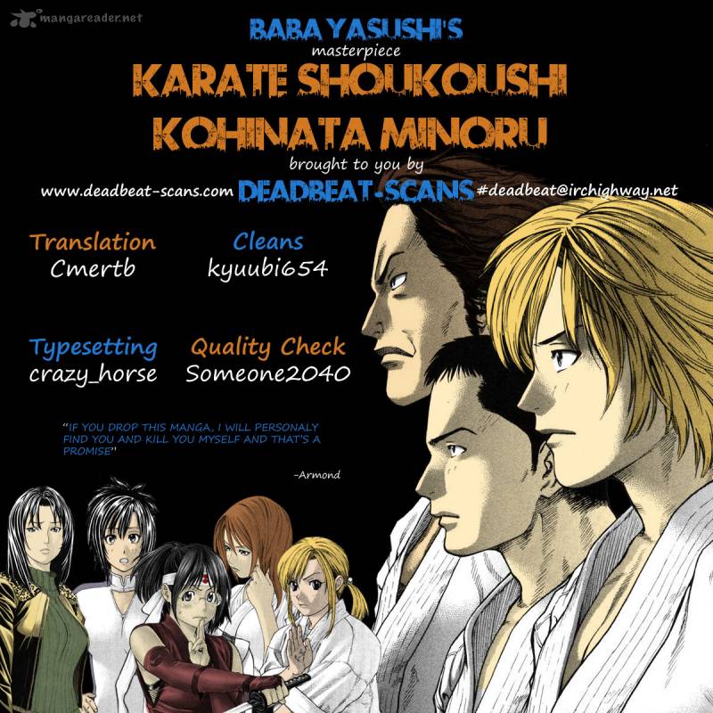 Karate Shoukoushi Kohinata Minoru Chapter 248 Page 22