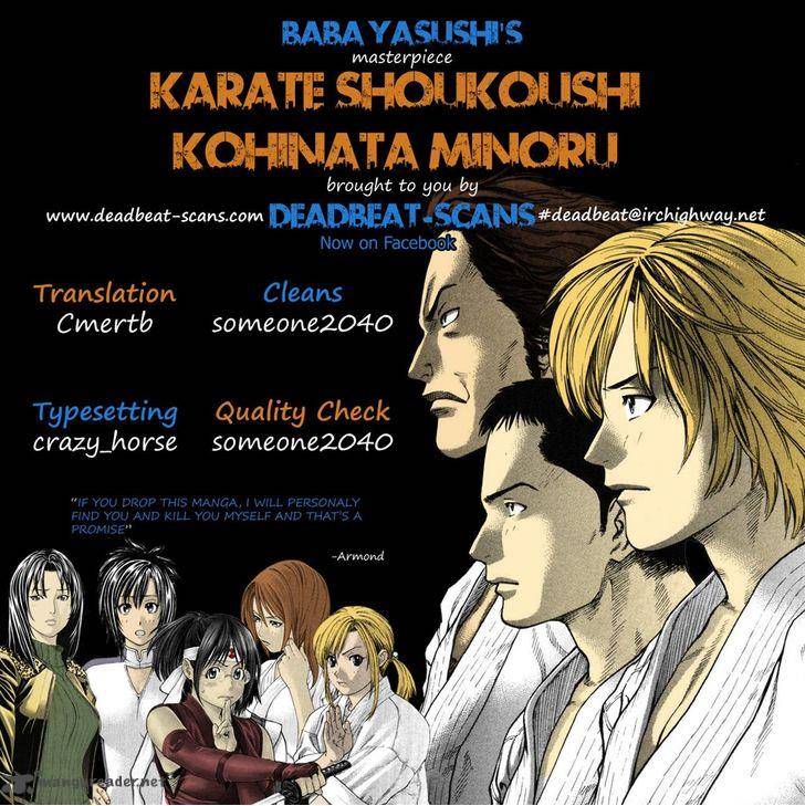 Karate Shoukoushi Kohinata Minoru Chapter 276 Page 20