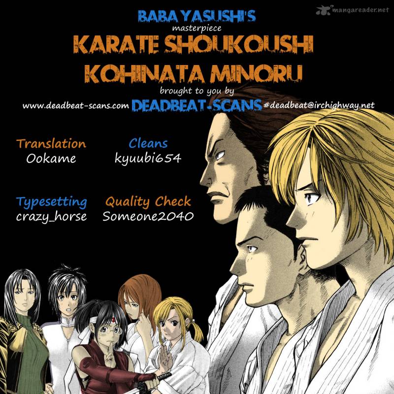 Karate Shoukoushi Kohinata Minoru Chapter 286 Page 20