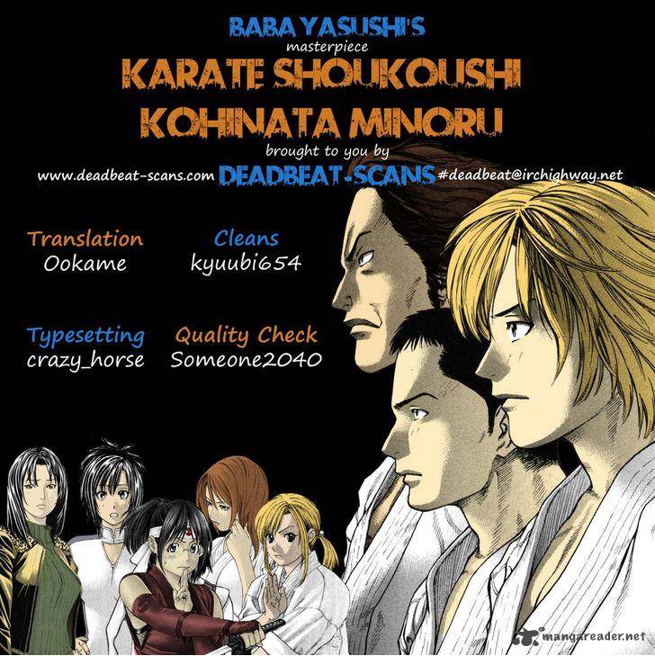 Karate Shoukoushi Kohinata Minoru Chapter 292 Page 20