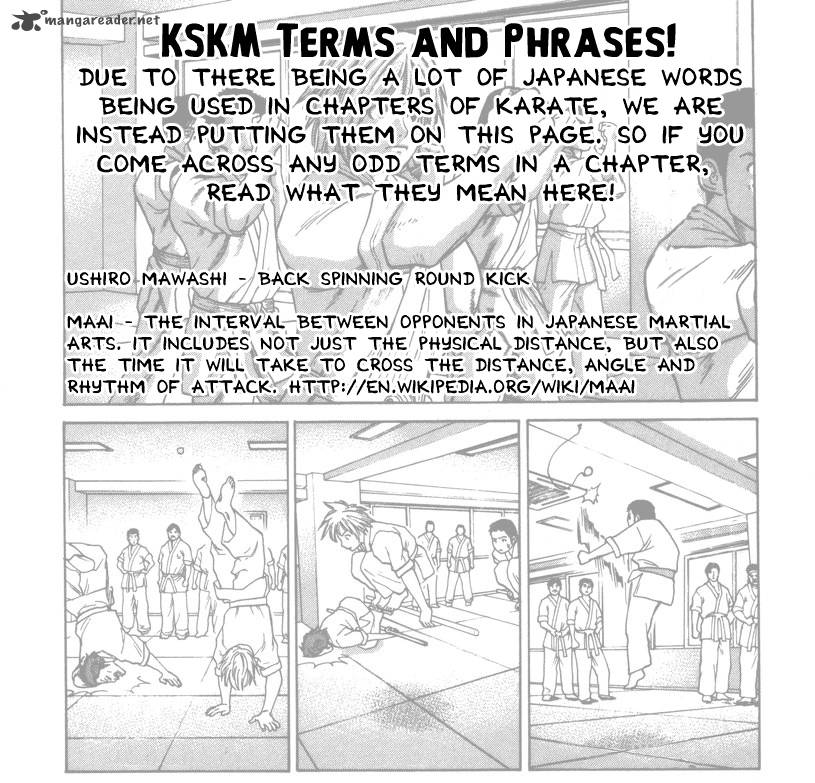 Karate Shoukoushi Kohinata Minoru Chapter 315 Page 1