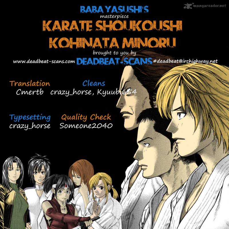Karate Shoukoushi Kohinata Minoru Chapter 319 Page 21