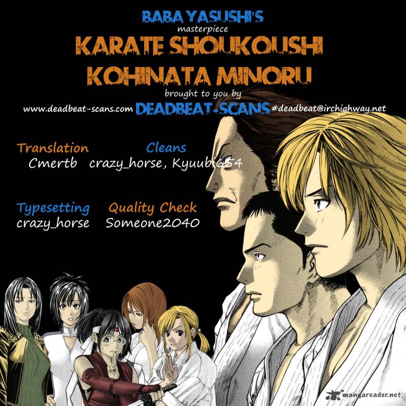 Karate Shoukoushi Kohinata Minoru Chapter 322 Page 22