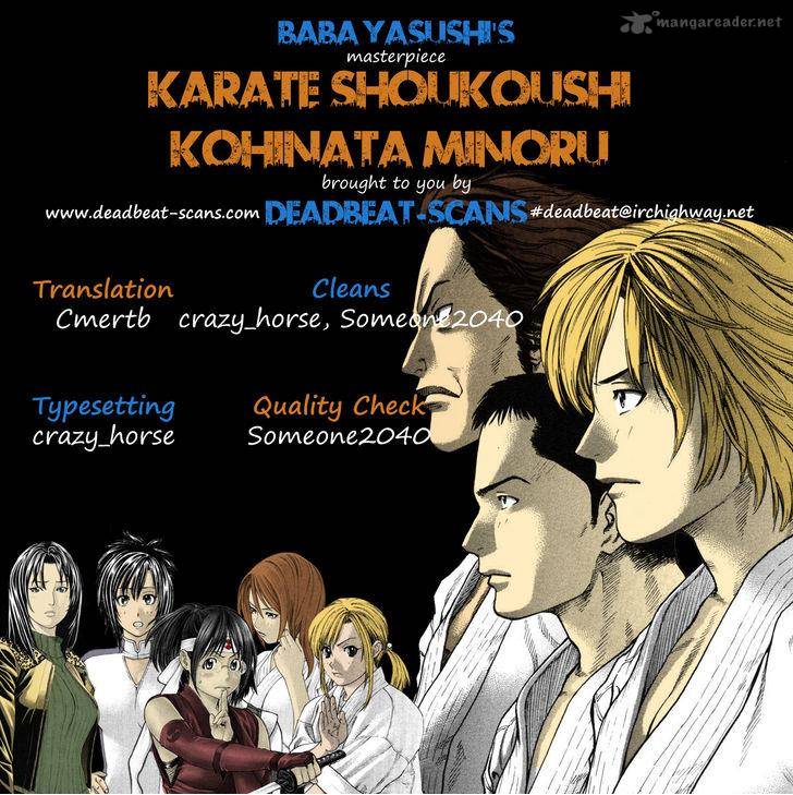 Karate Shoukoushi Kohinata Minoru Chapter 324 Page 21