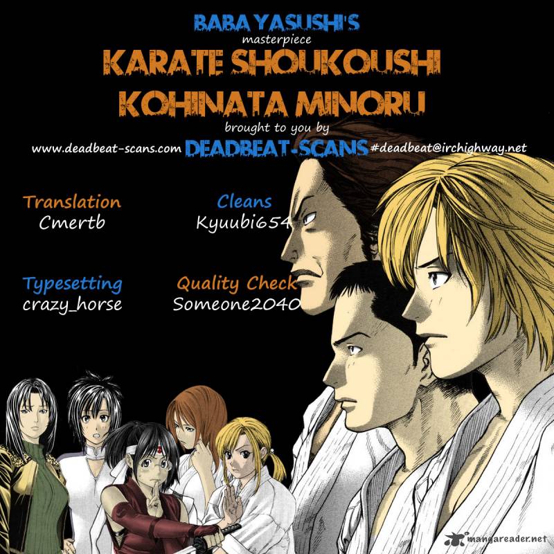 Karate Shoukoushi Kohinata Minoru Chapter 338 Page 21