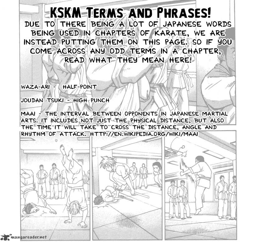 Karate Shoukoushi Kohinata Minoru Chapter 83 Page 1