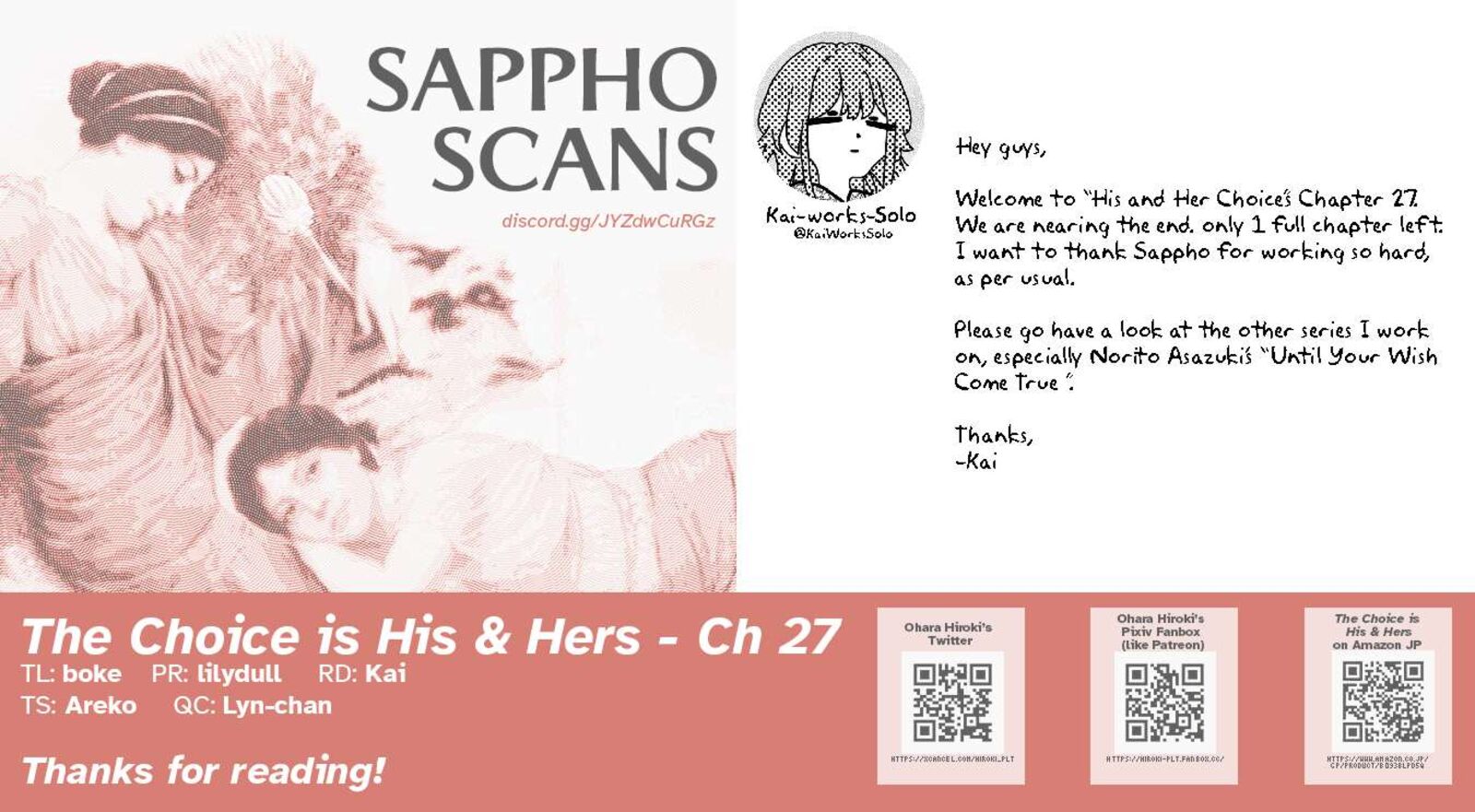 Kare To Kanojo No Sentaku Chapter 27 Page 21