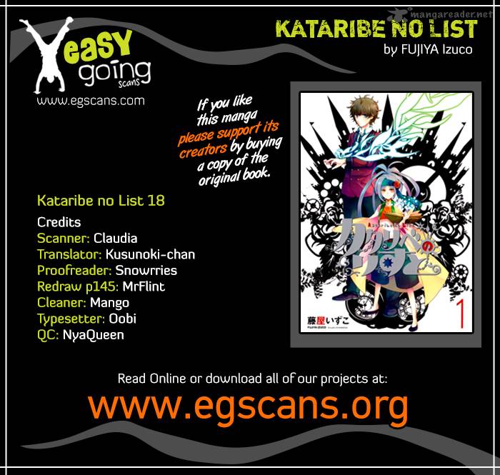 Kataribe No List Chapter 18 Page 1