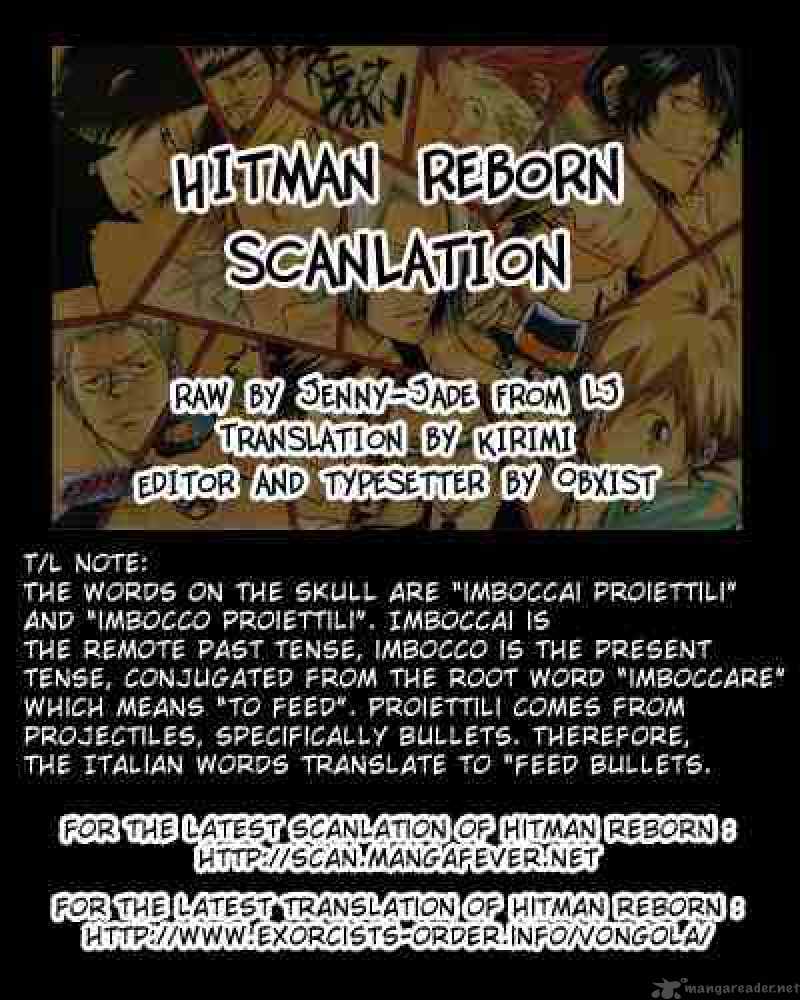 Katekyo Hitman Reborn Chapter 144 Page 20