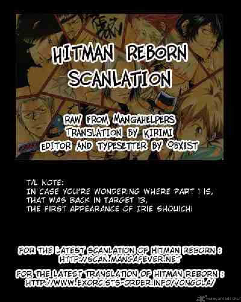 Katekyo Hitman Reborn Chapter 145 Page 20