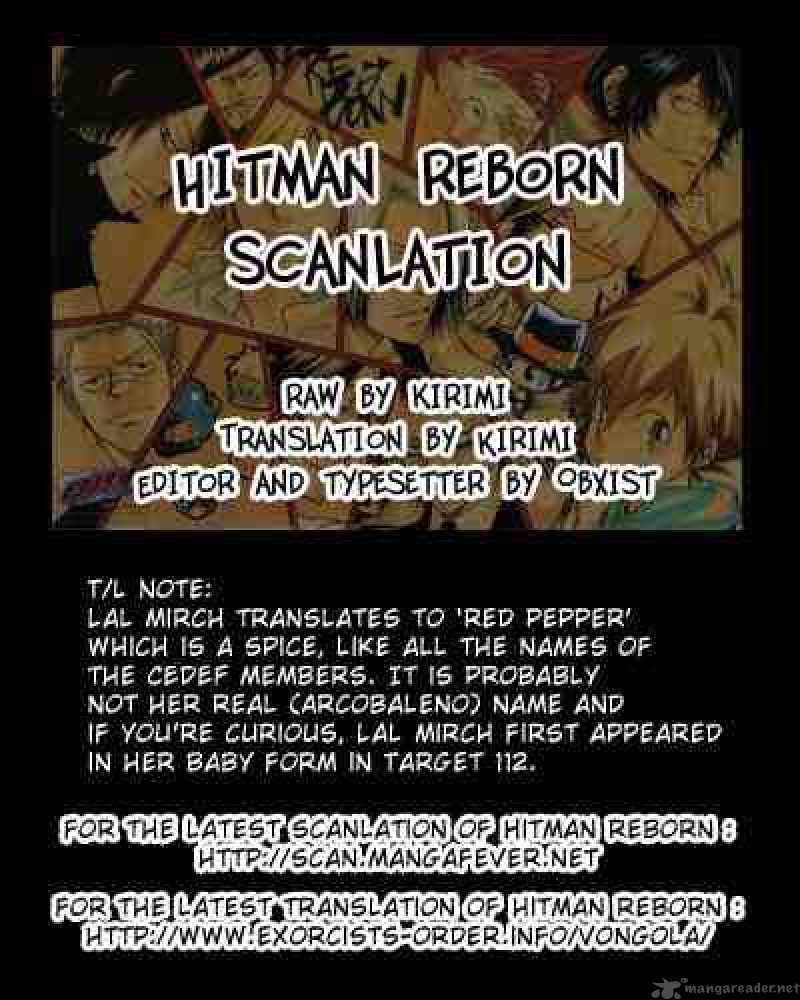 Katekyo Hitman Reborn Chapter 146 Page 20