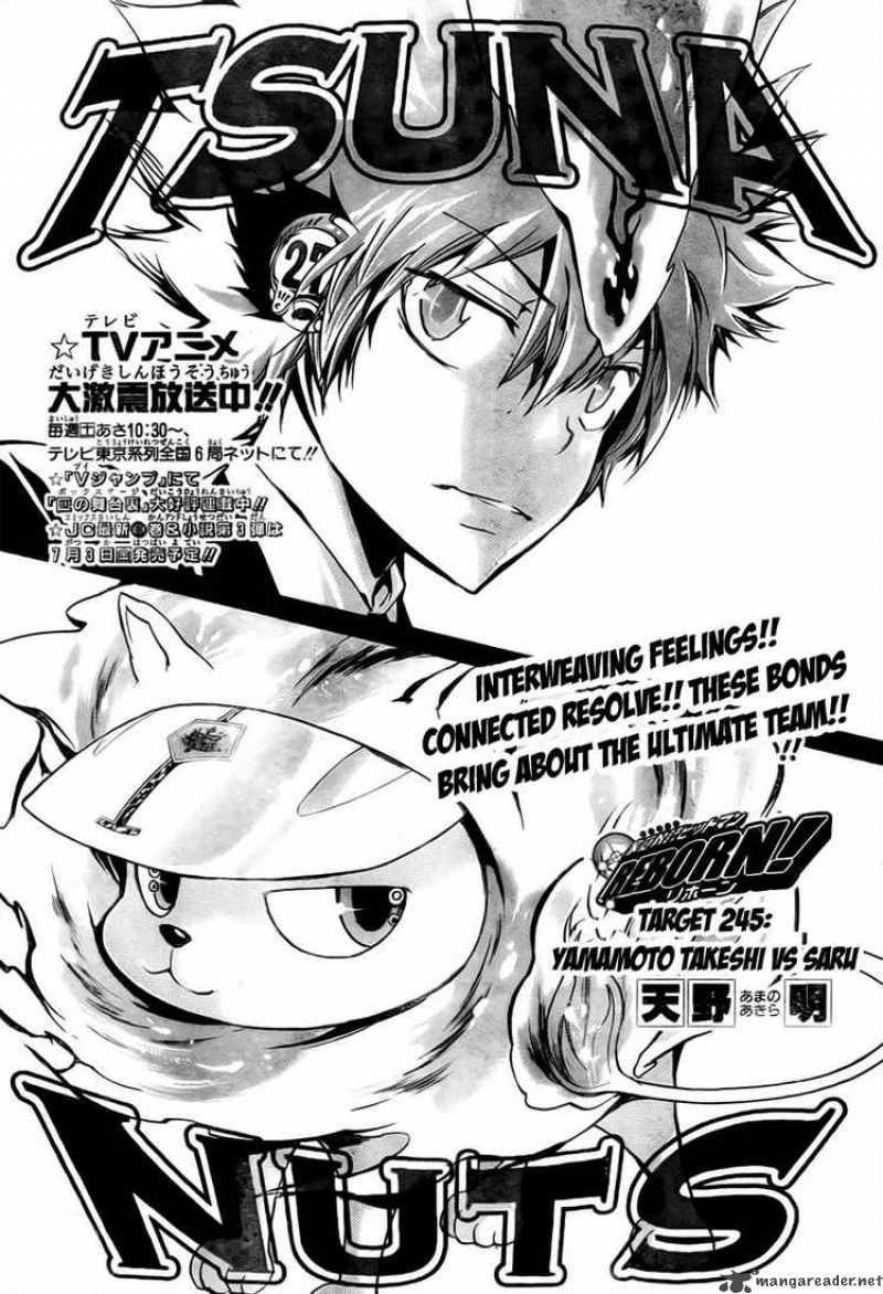 Katekyo Hitman Reborn Chapter 245 Page 1