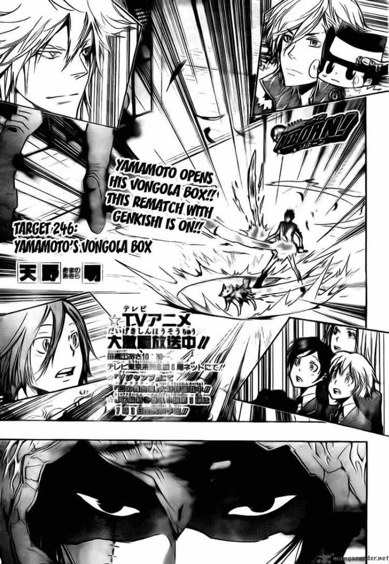 Katekyo Hitman Reborn Chapter 246 Page 1