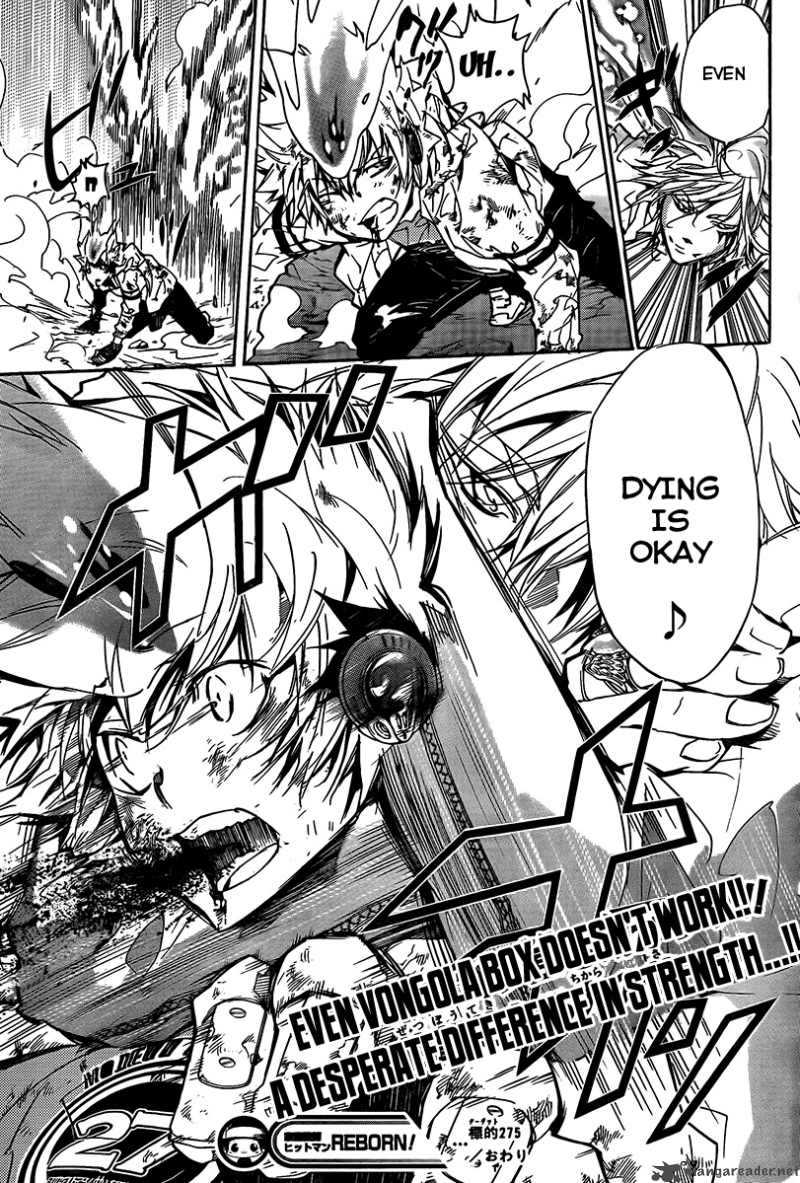 Katekyo Hitman Reborn Chapter 275 Page 17