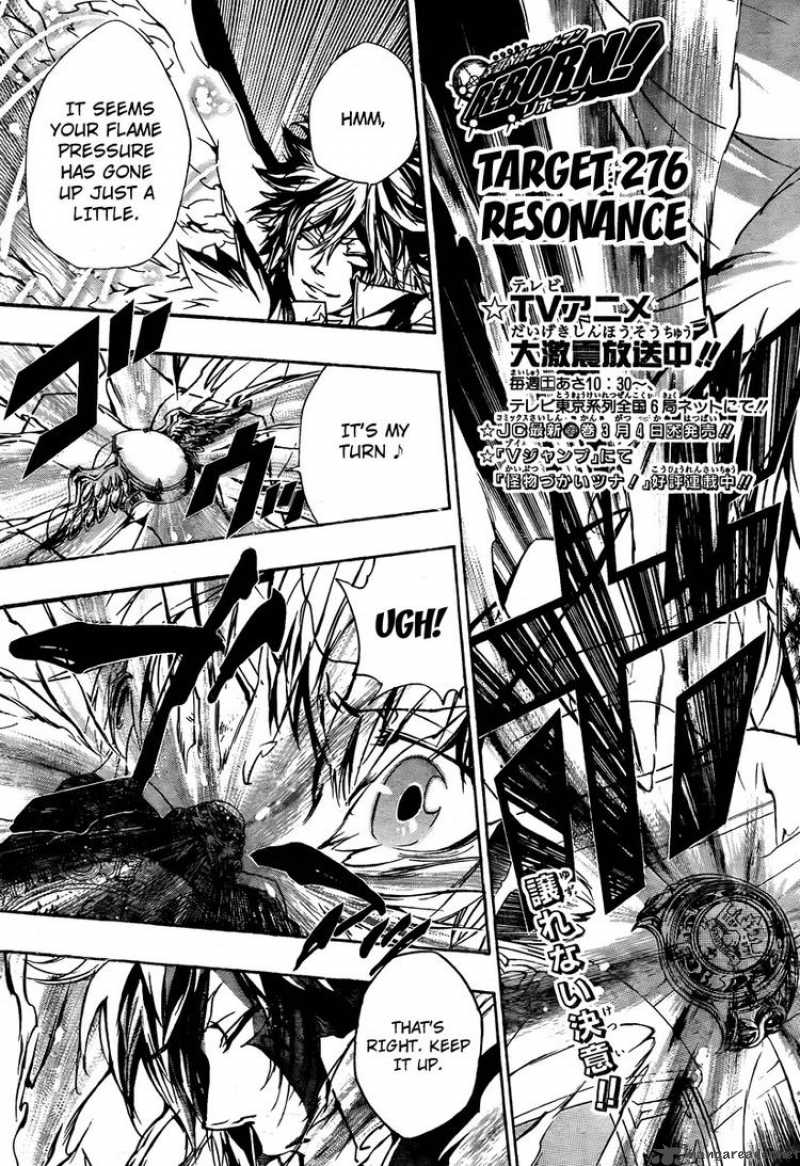 Katekyo Hitman Reborn Chapter 276 Page 3