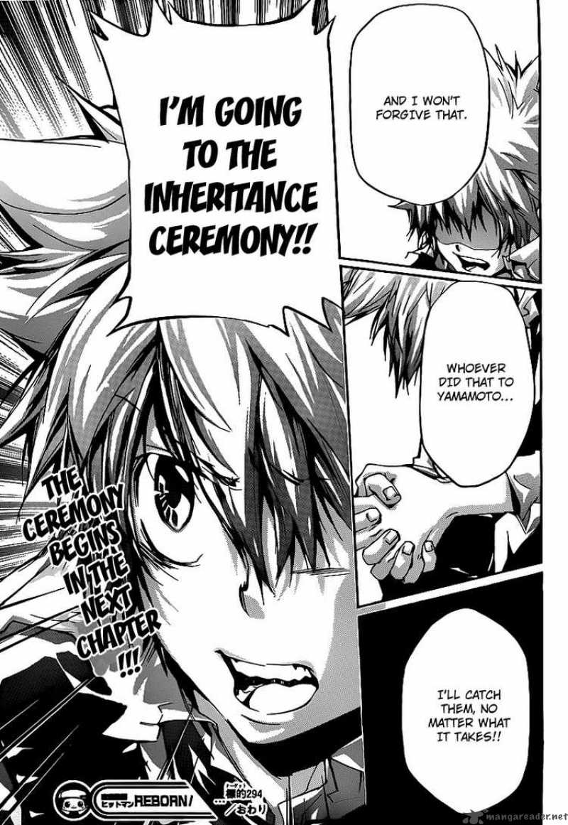 Katekyo Hitman Reborn Chapter 294 Page 17