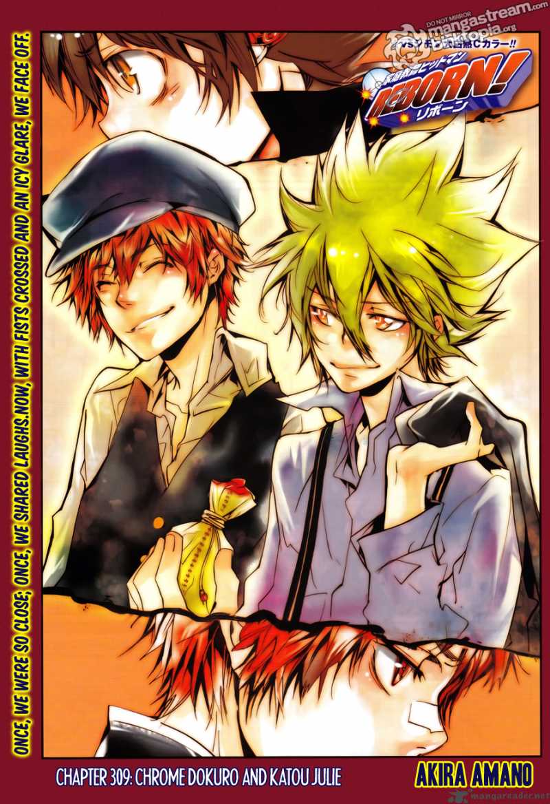 Katekyo Hitman Reborn Chapter 309 Page 1