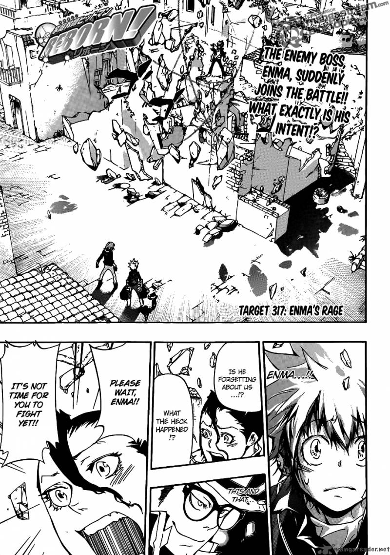 Katekyo Hitman Reborn Chapter 317 Page 1