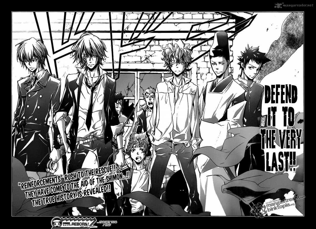 Katekyo Hitman Reborn Chapter 326 Page 17